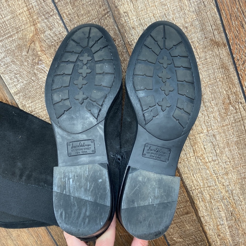 Sam Edelman Over the Knee Suede Stretch Boots Size 6 - Picture 10 of 13